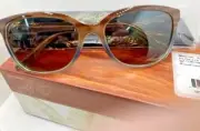 Maui Jim HS758-22B HONI HCL bronze sandstone with blue Cat Eye Sunglasses