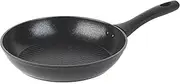 [Salter] Geo Hex Non Stick Aluminium Frying Pan, 24 cm Diameter, Black