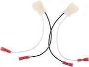 Mikinona 1 Pair Speaker Wire for Speaker Wiring Adapter Replacement Car Door Speaker Wire