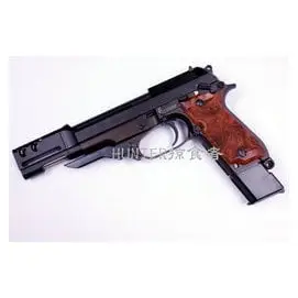 【Hunter】全新日本KSC(奕凱)台灣代工BERETTA M93R 全金屬單/3連發(改裝槍口抑制器版)瓦斯BB槍~舊系統