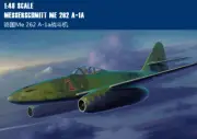 GERMAN MESSERSCHMITT ME 262 A-1A 1/48 aircraft Hobbyboss model plane kit 80369