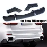 BMW F15 X5 M Sport Performance Style 3 Pieces Carbon Fiber Rear Diffusers (for: BMW)