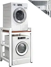 Multi Functional Storage Rack for Washing Machine Dryer Dishwasher Bathroom Kitchen Balcony Laundry Room Shelf with 400kg Capacity