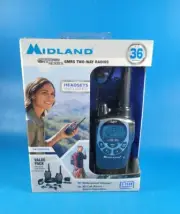 Midland 50CH Waterproof GMRS Two Way Radio Long Range Walkie Talkie SOS NOAA