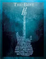 Desperate Enterprises Tin Sign - The Best Guitarists - 32 x 41 cm