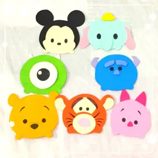 🎁迪士尼 Tsum Tsum 怪獸電力公司 玩具總動員 小熊維尼 海綿寶寶 天線寶寶 生日 情人節禮物 書籤 卡片素材