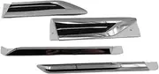 YJVVWQVF Side Wing Fenders Emblem Badge Sticker Trim Compatible for VW Passat B8 Alltrack/Variant 2016 2017 4 Motion 4Motion 4X4 Car Styling(Style b)