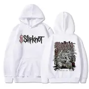 Prepare For Hell Tour Hoodie Heavy Metal Sweatshirt Man Rock Band Hoodies Tops Men Slipknots Double Sided Print Hooded Pullover Safe and Top Qualit...