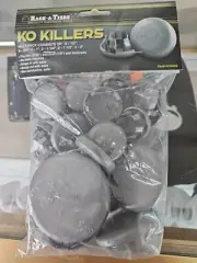 50x Rack-a-Tiers 1/2" KO Killer Plastic Knock out Fillers KOK50 Box Plug ETD .50