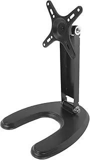 MOBUTOFU Tv Stand Desktop Support Bracket for Tvs Easy Setup Stable and Reliable for Flat Screen Monitors No Drilling Required