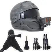 Motorcycle Helmet Chin Mount for GoPro Camera Helmet Strap Holder with Extens...