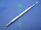2 COMEDONE EXTRACTORS DOUBLE END DERMAL SKIN CARE TOOL