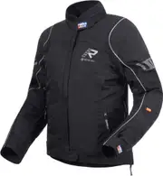 Rukka Traverina Ladies Motorcycle Textile Jacket, black-silver, Size 38 for Women Black Silver