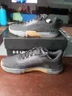 Under Armour Blk Gray [3025052-002] TriBase Reign 4 Size 10.5