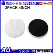 2pcs Wool-Polishing Pad Grinding Wool Pad Hook-Loop Buffing Pads