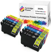 10 Pack (4BK,2C,2M,2Y) Compatible Ink for Epson 202XL for Epson Expression Home XP-5100 Workforce WF-2860