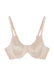 Wacoal Back Appeal Point D'esprit Underwired bra - Rose 32E