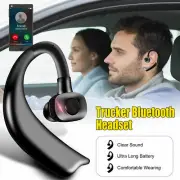 Earpiece Wireless Headset Noise Cancelling Driving Trucker Earbuds for Bluetooth