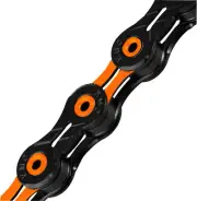 KMC X11SL Chain 11-Speed 116 Links DLC Black/Orange