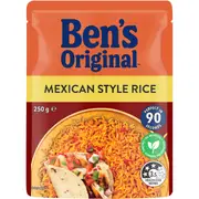 Ben's Original Mexican Style Microwave Rice Pouch 250g