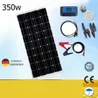 12V 350W Fixed Solar Panel Mono Cells Generator Caravan With Regulator 350 Watt