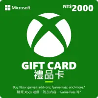 在飛比找momo購物網優惠-【Microsoft 微軟】XBOX 禮物卡 NT$2000