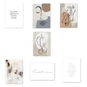 Colour Block Canvas Unique Modern Art Prints Wall Decor Posters & Prints