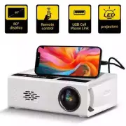 Mini Projector 1080P Full HD Support Video Portable Outdoor Home Theater Bundle