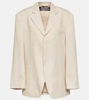 [Jacquemus] Jacquemus La Veste d'Homme oversized blazer UK 12 neutrals