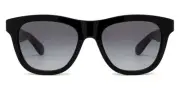 Alexander McQueen AM0421S Sunglasses Black / Gray Gradient New 100% Authentic
