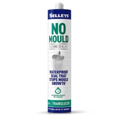 Selleys No Mould Silicone Sealant - 290ml Translucent