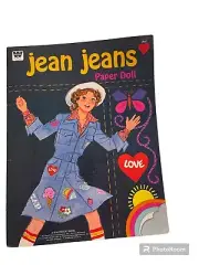 VINTAGE Whitman JEAN JEANS Paper Doll Set 1961 UNCUT