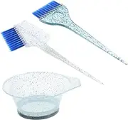 EPIGEIST 1Set Hair Dye Brush with Mixing Bowl Reusable Hair Coloring Tool Kit for Salon and DIY Use for Tinting Highlighting and Bleaching with Easy to Clean Design