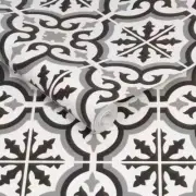 Transform Peel And Stick Wallpaper 2 Rolls Pattern No 121735 Grecian Black/White