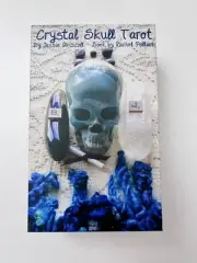 Crystal Skull Tarot, indie deck with guidebook by Rachel Pollack, unused