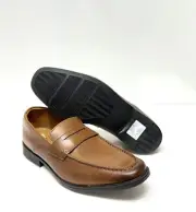 Men's Clarks Tilden Way Penny Loafer Tan Leather 31567 Medium Width