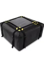 15 Cubic feet Car Roof Box with Anti-Slip Mat Car Roof Bag Waterproof Roof Bag