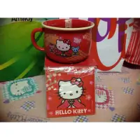 在飛比找蝦皮購物優惠-7-11 Hello Kitty 仿琺瑯造型大杯碗+杯墊組