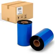 4.00" X 1182' Thermal Transfer Ribbons Zebra 1" Core 24 Rolls Wax