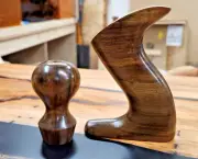 Brazilian Blackheart Tote & Knob For Stanley No 40, 40 1/2 Scrub Hand Plane