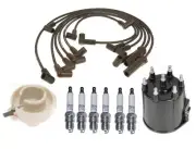 ACDelco Ignition Kit Distributor Rotor Cap Wire Spark Plugs .045" for S10 GMC V6