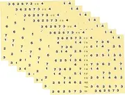 BESTonZON 7pcs Guitar Fretboard Stickers for Boys and Girls Easy Install Guitar Scale Decals Acoustic Electric Fingerboard Stickers Pack