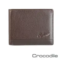 在飛比找PChome24h購物優惠-Crocodile Classic 經典系列荔紋軟皮短夾 0
