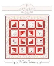 Bunny Hill Designs Quilt Kit A Cabin Christmas Moda Fabrics Quilt Kit 2086