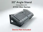 Angle Riser Stand for Blackmagic ATEM Mini, Slip On Design, DeckSaver Compatible