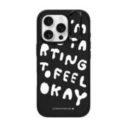 iPhone 16 Pro Impact Ring Stand Case MagSafe Compatible Stefan Marx- I'm Starting To Feel Okay (Clear)