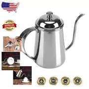 650ml Stainless Steel Gooseneck Kettle & Coffee Maker for Precision Brewing