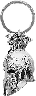 [WOFASHPURET] Retro Helmet Keychain Accessory For Men Roman Style Metal Pendant With Vintage Design Suitable For Backpack Charm Car Keys And Hanging Decor