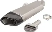 Exhaust Muffler Rear Pipe Tailpipe Universal 36-51mm Carbon fiber Muffler Motorcycle Exhaust Escape Modified for Benelli TRK502