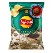 NEW Chinese Food Flavor Lay's Potato Chips - Braised Pork Ball Taste